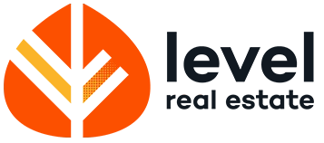 level real estate logo